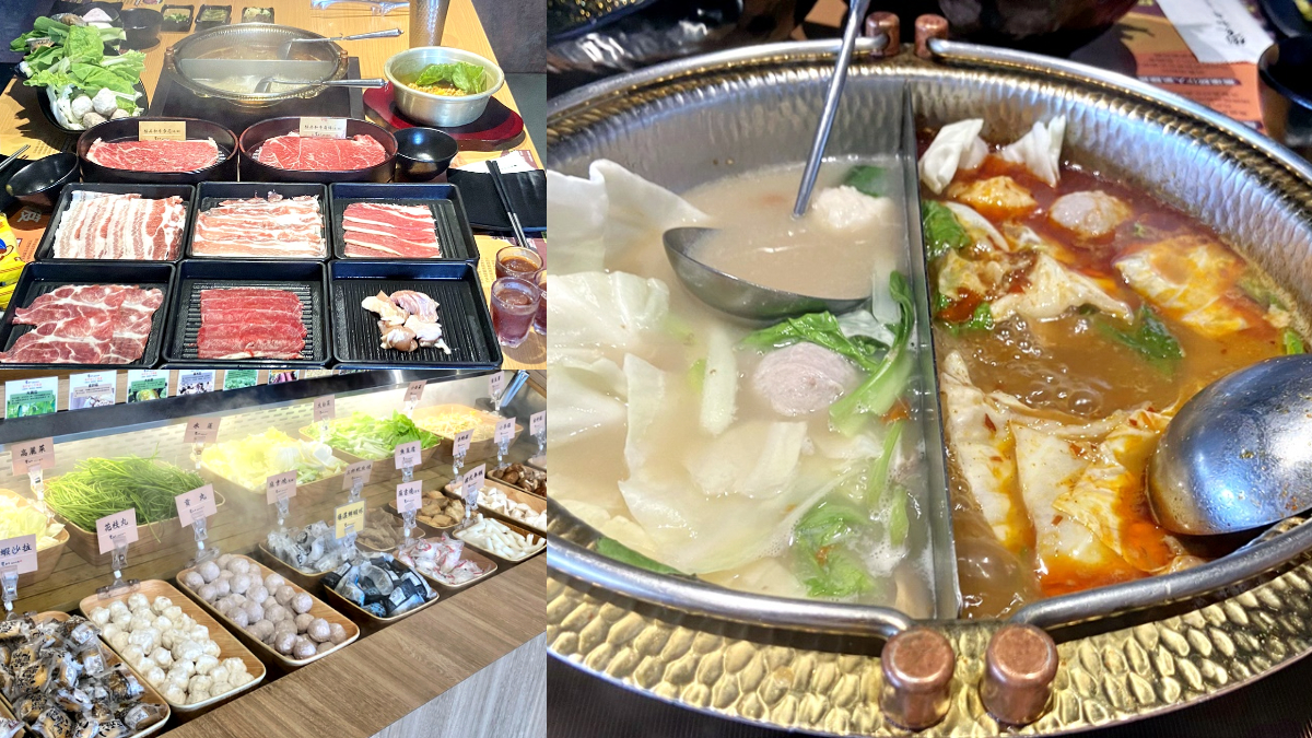 最低388元吃到飽！桃園車站超狂「和牛火鍋」，手卷、石鍋拌飯、自助吧任吃