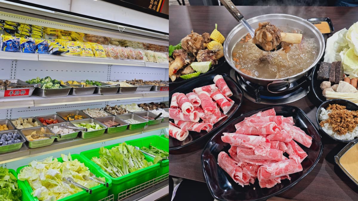 「羊肉爐吃到飽霸主」插旗新北！６種羊部位無限供應，爽嗑滿滿精華羊大骨