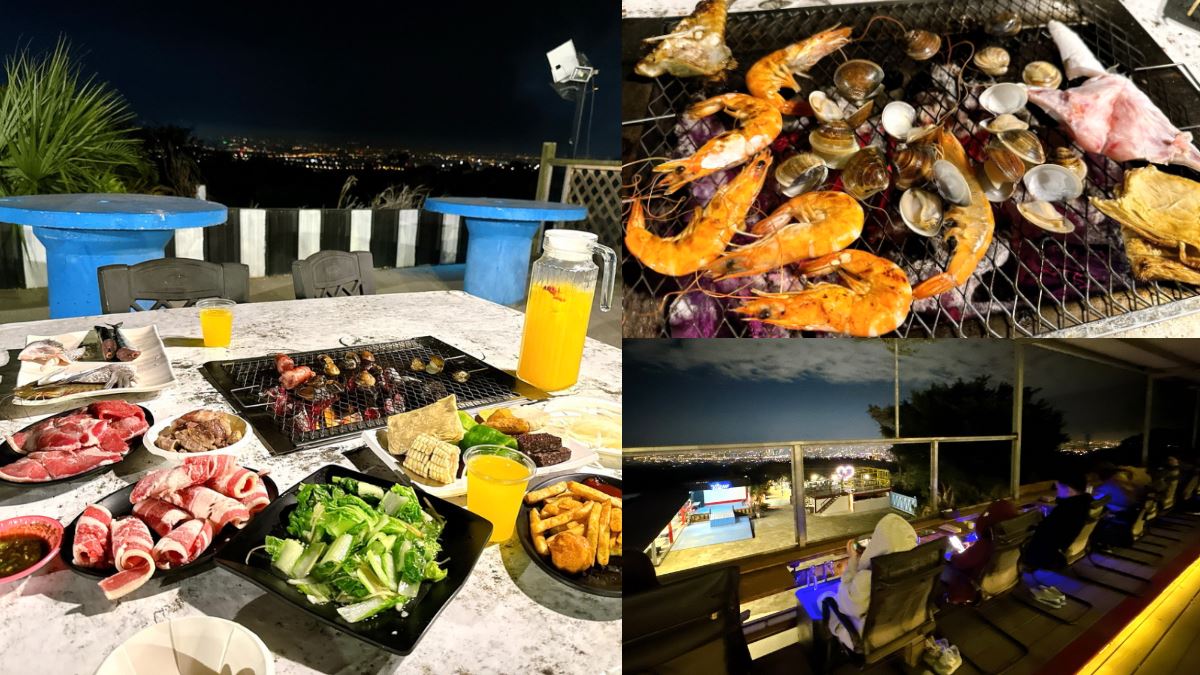台中隱藏版「燒肉吃到飽」！爽泡足湯、看夜景CP值超高，熟食炸物無限續盤