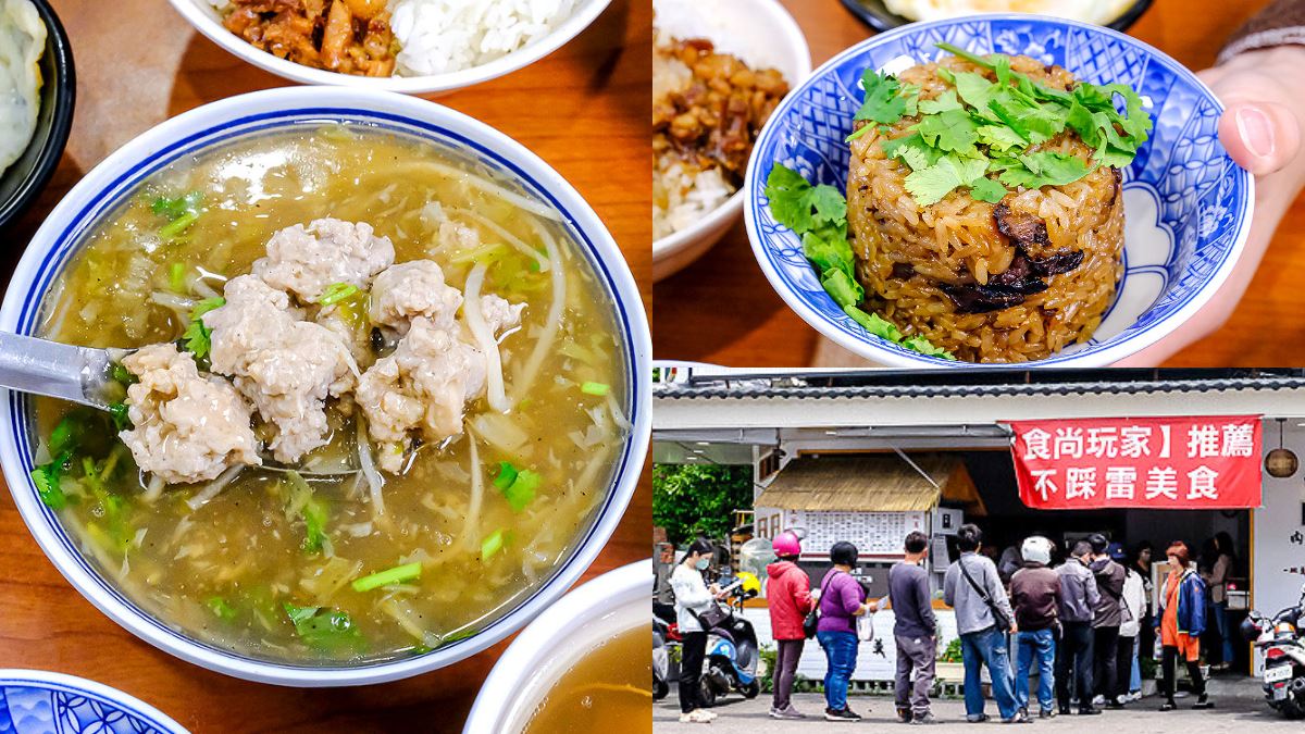 「肉羹界的LV」在台中！「辦桌味肉羹」日賣700碗，大顆米糕飄麻油薑香
