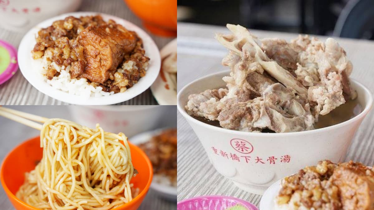跳蚤市場隱藏版美食！大碗公「大骨湯」百元有找，飯麵通通30元便宜開吃