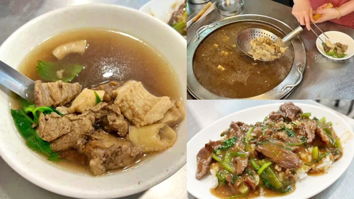 在地人才知「50元牛雜湯」！免費續湯揪甘心，大火爆炒牛肉燴飯鹹香唰嘴