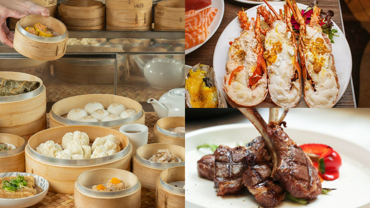 帶媽媽吃飯抽長榮萬元機票！港點、龍蝦、和牛吃到飽，５月壽星享１人免費吃