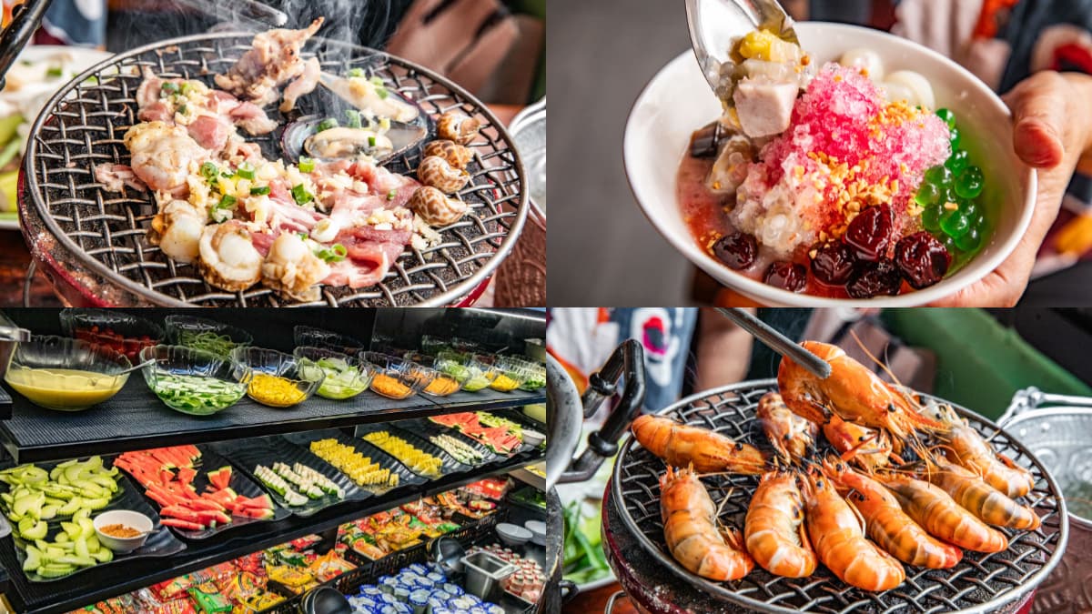 桃園最強「泰式燒烤吃到飽」！上百種食材無限拿，道地泰料泰國人都說好吃