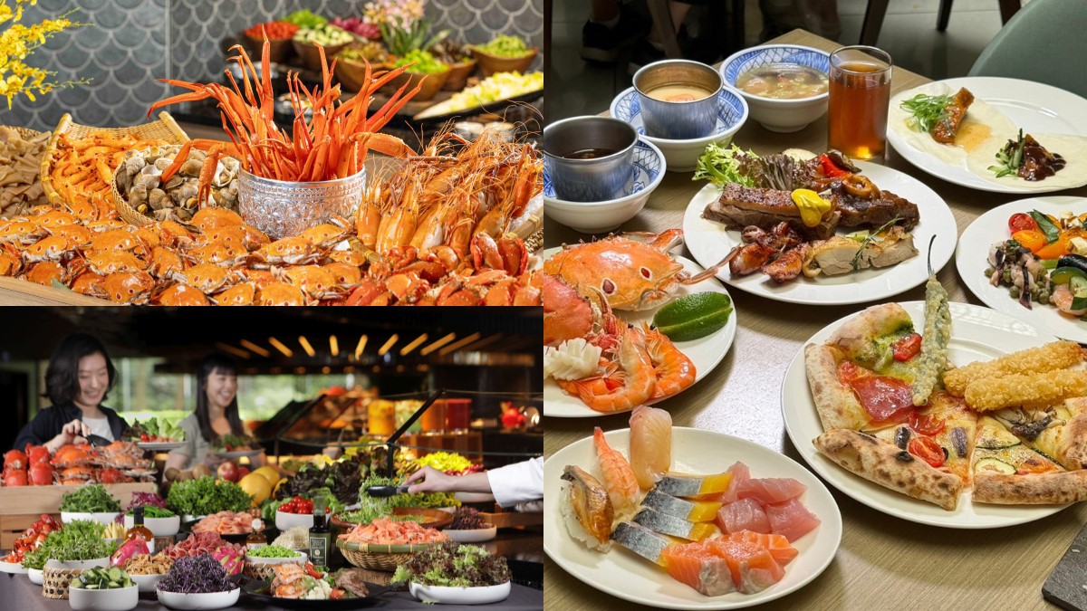 揪吃栢麗廳、泰市場每人省226元！５飯店吃到飽優惠：第２人半價、紅酒暢飲