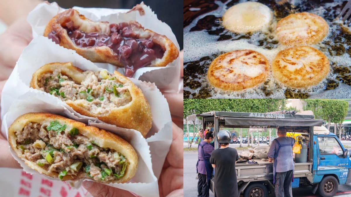 IG超夯「爆漿餡餅」藏在這！現包現煎金黃酥香會噴汁，飄香20年發財車美食