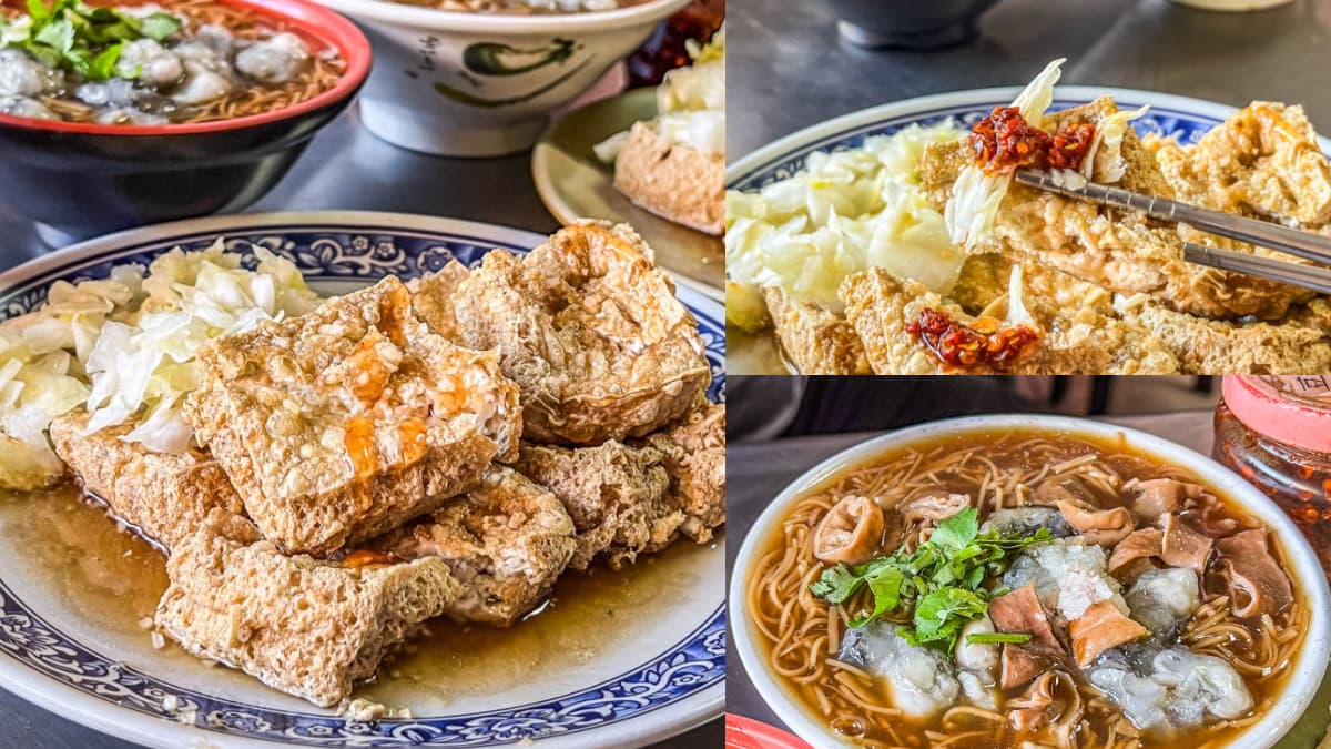 新北鄉親不想說！網友激推「排隊臭豆腐」臭香有勁，大碗公麵線滿滿都是料
