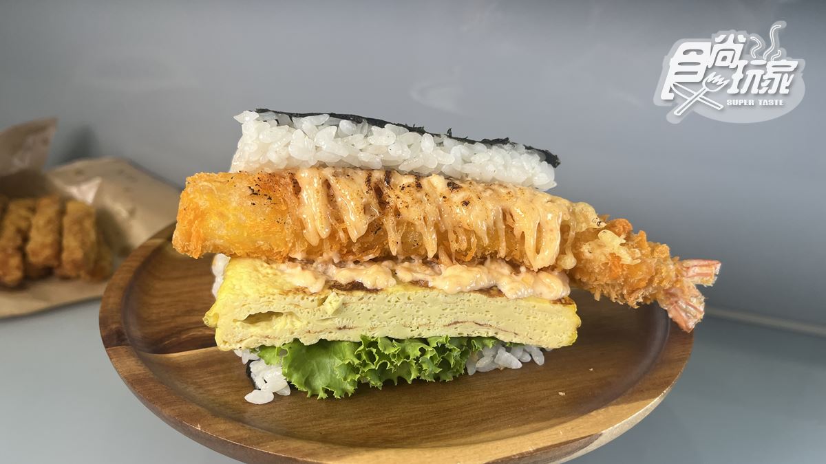 17公分巨大炸蝦！超狂「巨無霸飯糰」這裡吃得到，還有筊白筍、明太子口味