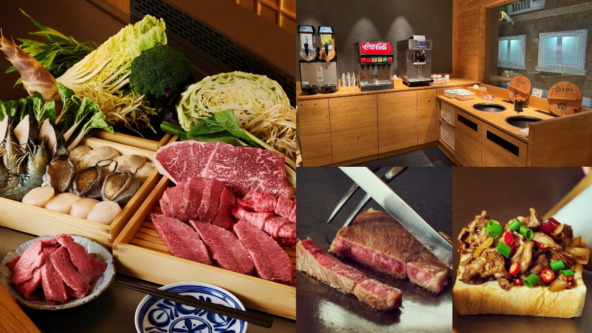 288元爽嗑A5和牛！高CP值鐵板燒插旗台中，白飯、湯品、北海道霜淇淋吃到飽