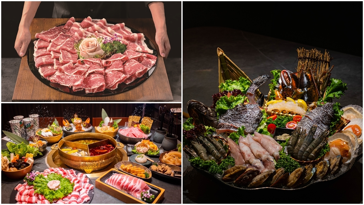 用餐現折500元！浮誇系火鍋全新「櫻花鍋」美到捨不得吃，必點巨無霸牛豚拼盤