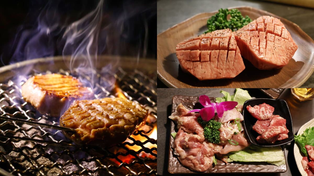 台中燒肉「厚切牛舌」強者！雙人套餐爽嗑６種肉、３種海鮮，壽星免費送肉盤