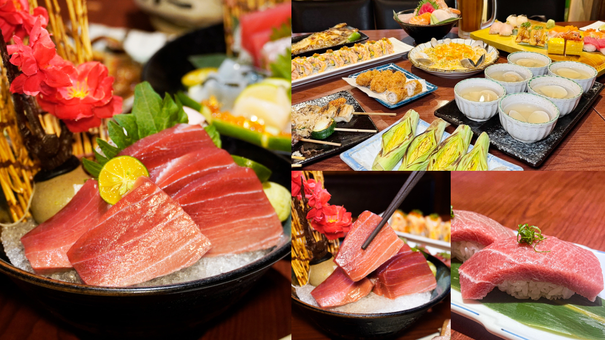 狗一下「黑鮪魚吃到飽」來了！百款日料、黑鮪魚刺身、握壽司暢吃，千元有找