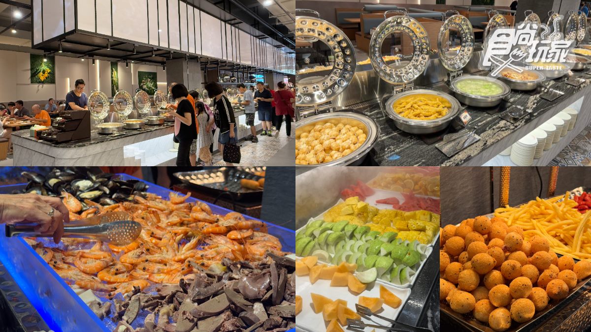 全台最大「貴族世家」在這！390元爽嗑百道美食，熱炒、海鮮吃到飽