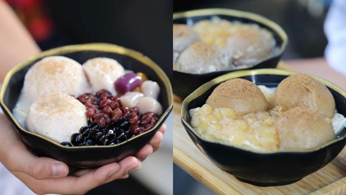 清原新品買一送一！華麗「豆花沙」超酷吃法，鋪上得獎芋圓、珍珠太銷魂