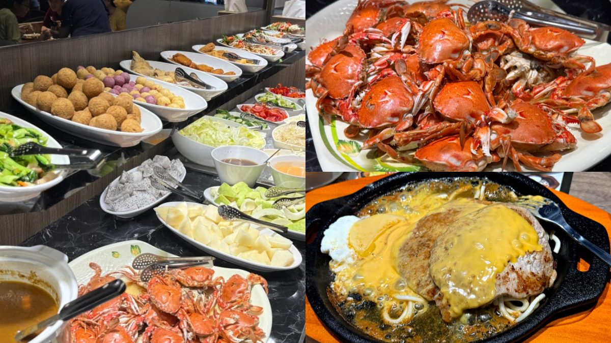 300元排餐＋自助吧吃到飽！高CP值牛排好評回歸，螃蟹、熱食、水果無限夾