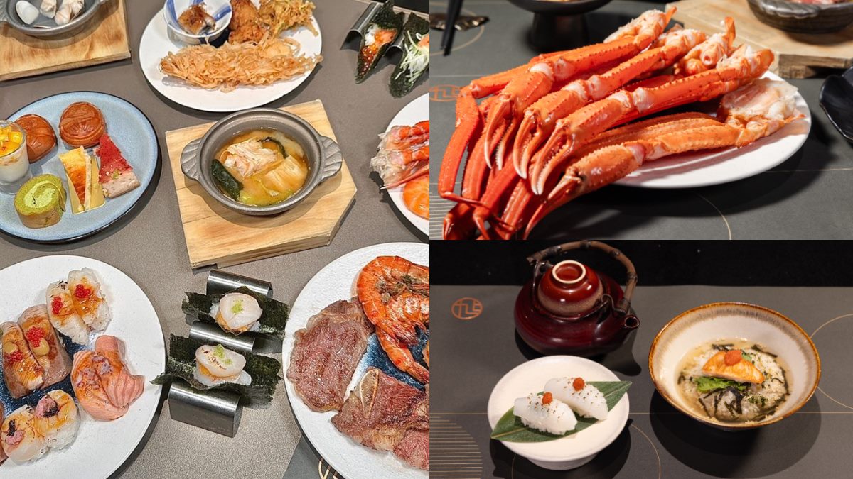 「雪蟹腳吃到飽」活動延長！旭集３分店限定，聯名「明太子史祖」推限定料理