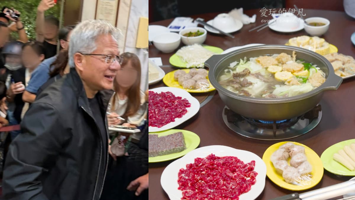黃仁勳美食地圖插旗台南！網友讚爆「溫體牛火鍋」是這家，必點菜色看這篇