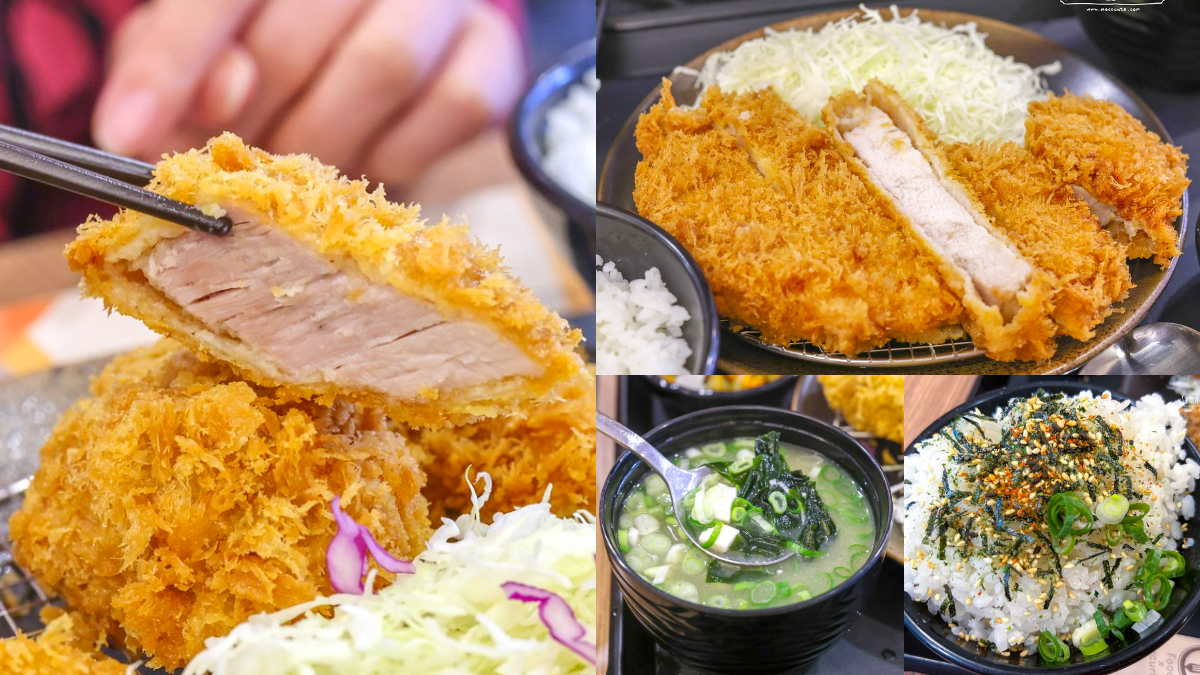 免費續湯飯、高麗菜絲！187元爽嗑豬排定食，加碼「腰內豬排」肉量免費加倍