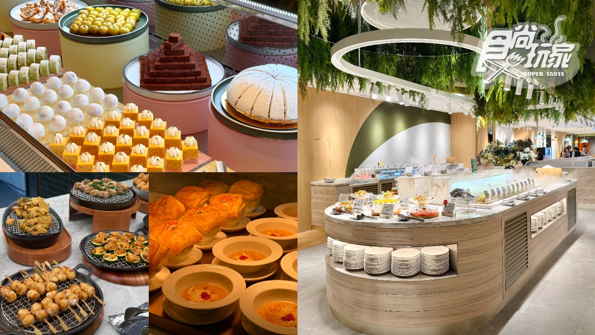 CNN認證「蔬食Buffet」開幕了！爽嗑3.5小時，熱炒、烤物、甜點200道無限夾