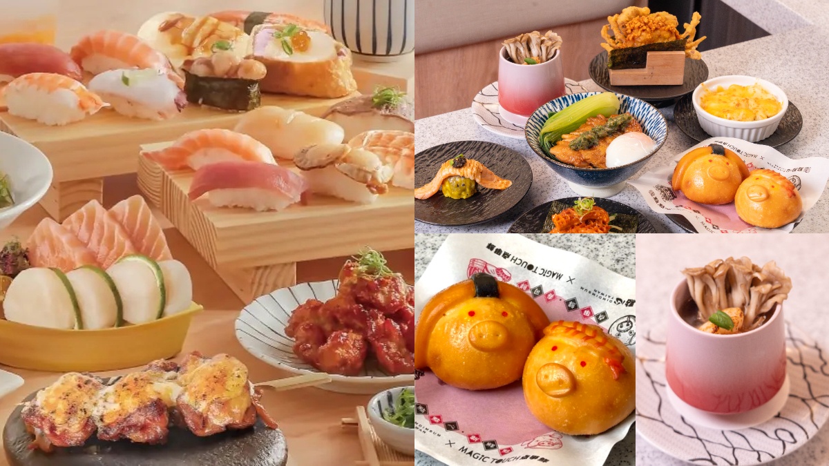 30款壽司買一送一！全台「３門市」限定，松露蝦、醬燒牛舌、玻璃蝦通通有