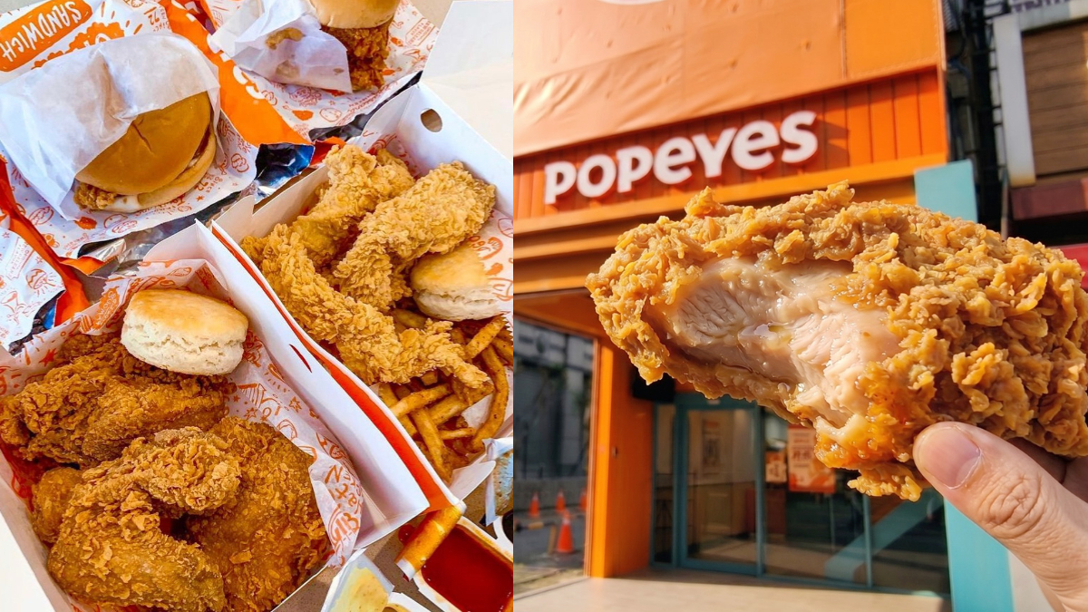 「Popeyes」免費送100份炸雞！連３天手刀搶，加碼「漢堡王」加１元多１件