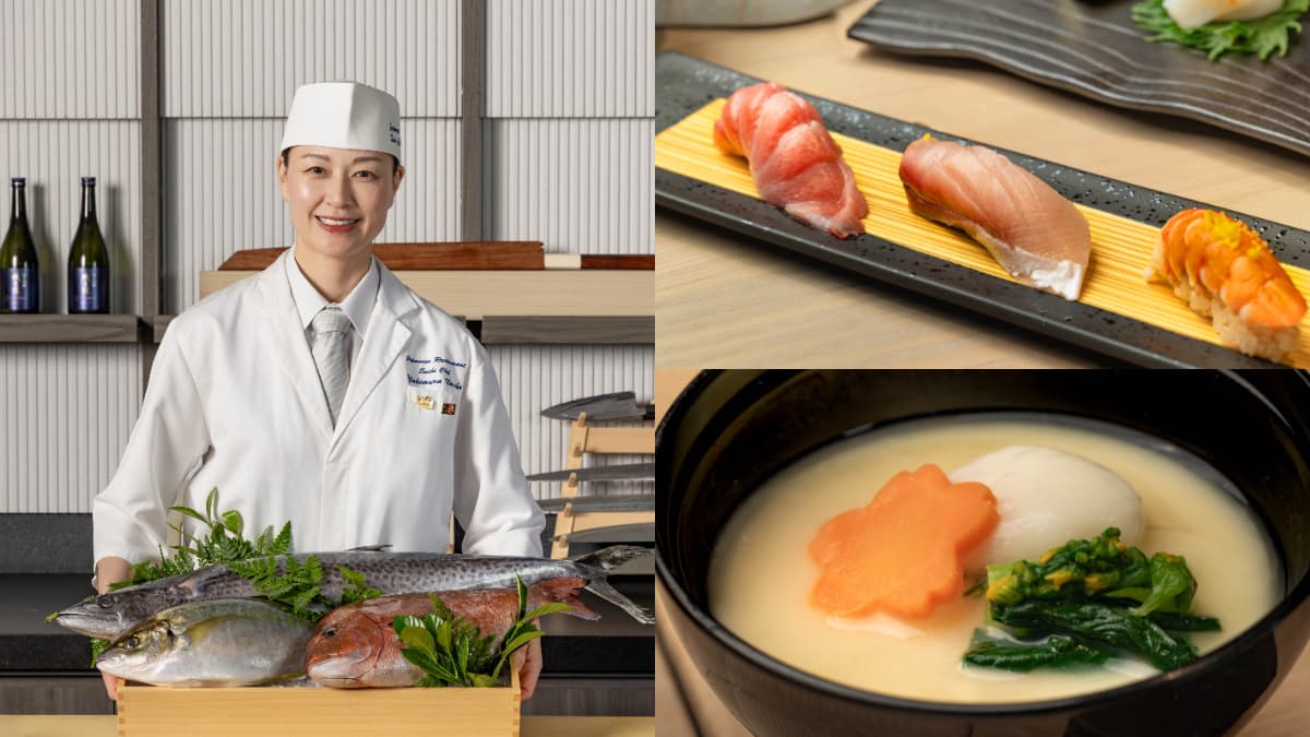 前京都小姐出身！南台灣首位日籍女性壽司料理長，推全新春季Omakase套餐