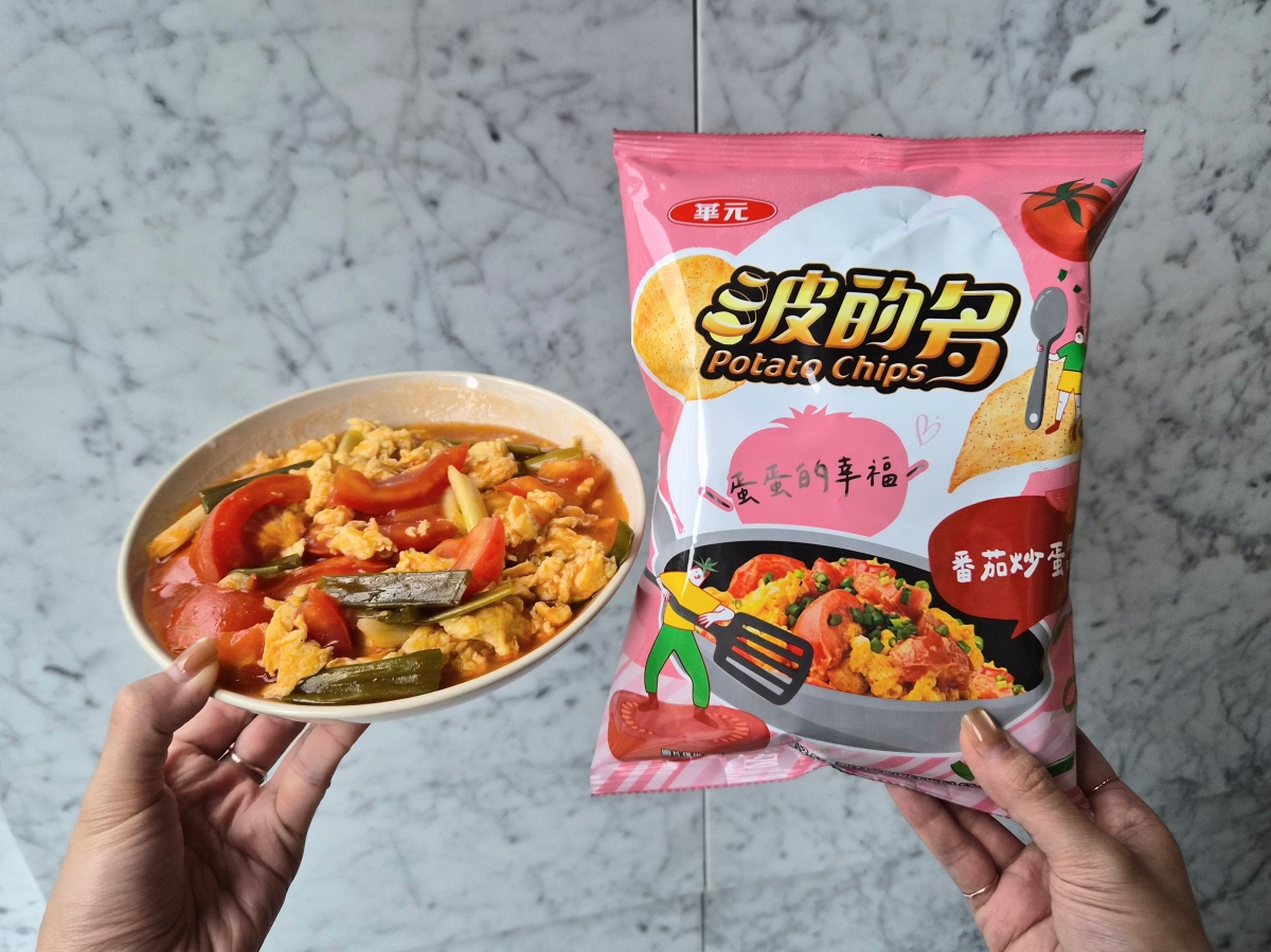 荷包蛋洋芋片進化！全聯開賣「番茄炒蛋、刈包」零食，加碼必喝消暑檸檬冰球