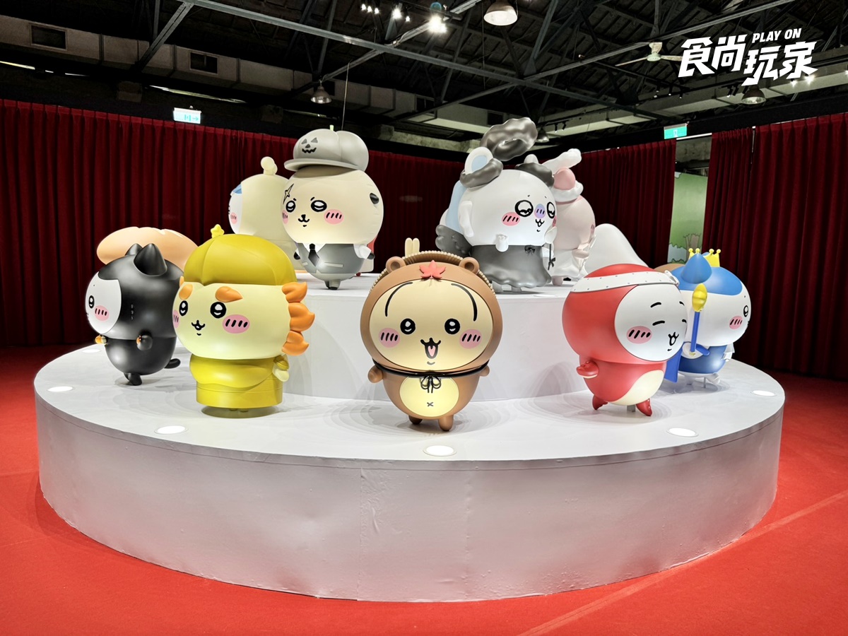 「吉伊卡哇台北特展」巨型夜市玩偶亮相！百座立體公仔、互動裝置、周邊商品