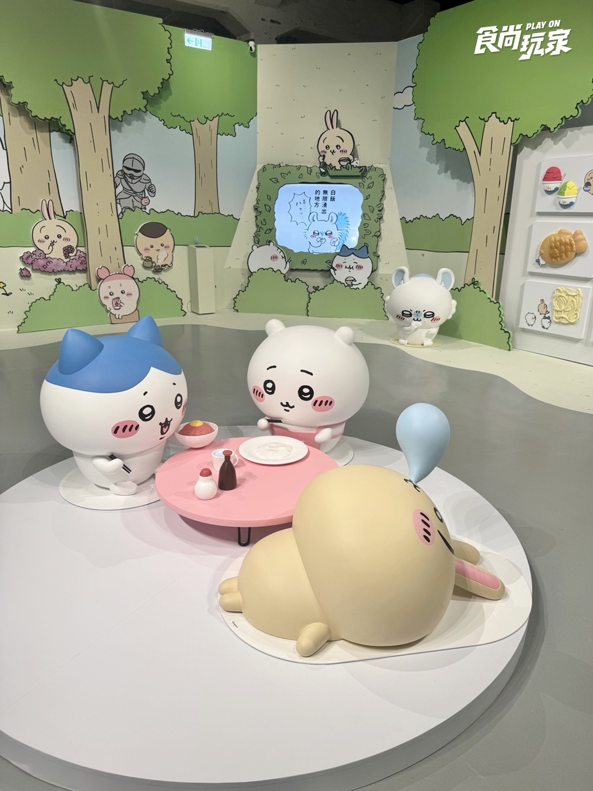 「吉伊卡哇台北特展」巨型夜市玩偶亮相！百座立體公仔、互動裝置、周邊商品