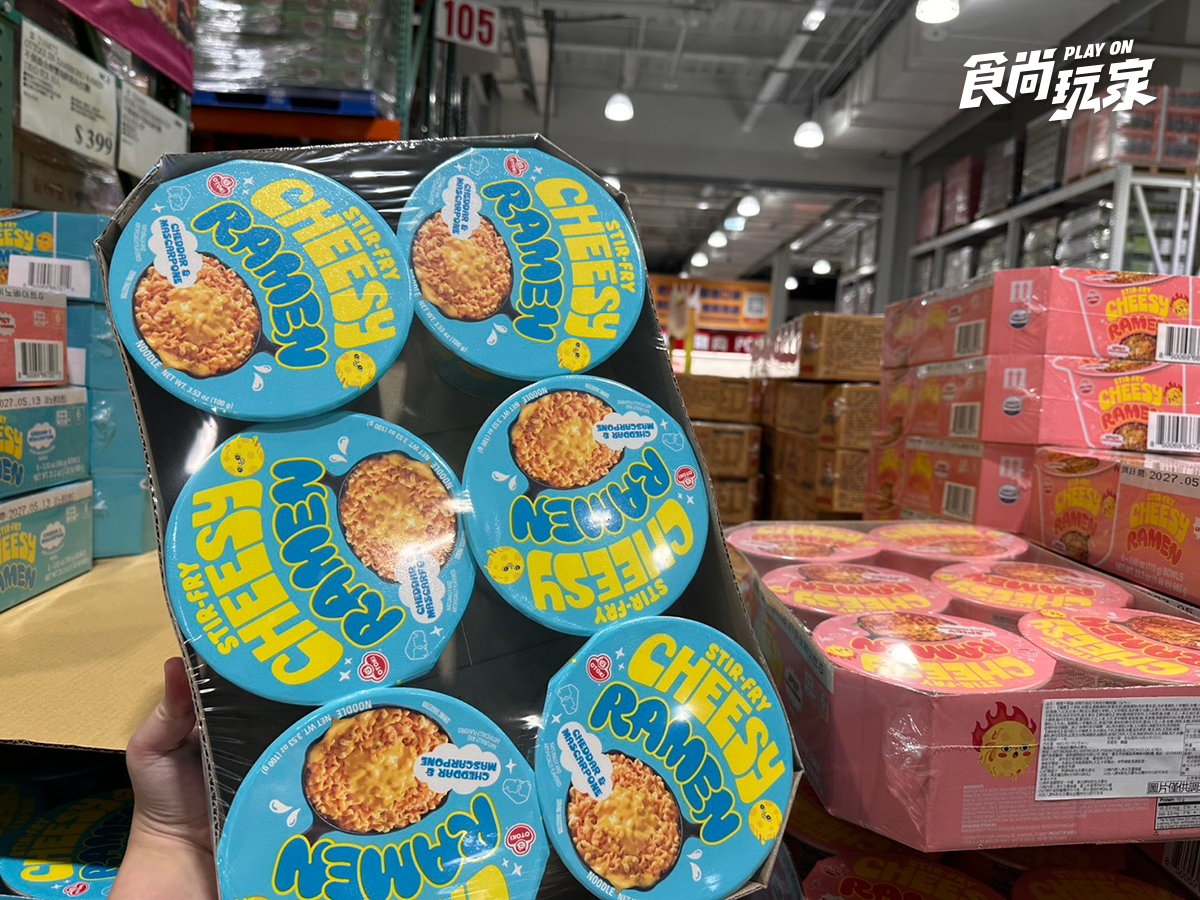 好市多新品「韓式起司炒麵」免費試吃！５款必囤泡麵推薦，最低22元起
