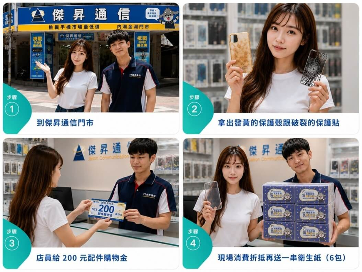 別急著丟！「舊手機殼、保護貼」拿去這裡回收秒賺200元，還送一大串衛生紙