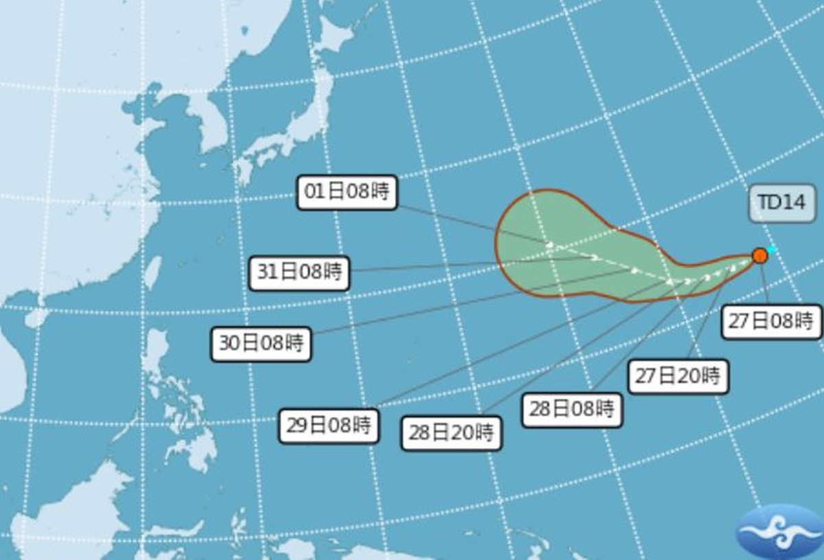 白海豚颱風最快今生成！專家示警「大又強」，影響台灣機率、預測路徑曝