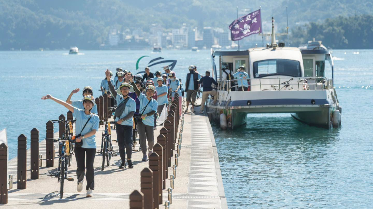 日月潭新玩法!搭靜音電動船、湖上慶生派對,再騎單車玩5條秘境路線 日月潭新玩法!搭靜音電動船、湖上慶生派對,再騎單車玩5條秘境路線