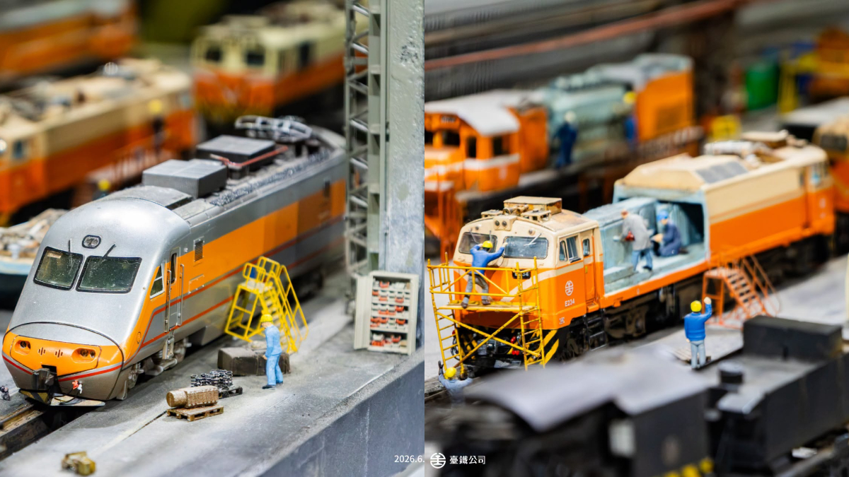 搭集集線衝車埕!20座微縮鐵道世界登場,經典車站全變迷你版 搭集集線衝車埕!20座微縮鐵道世界登場,經典車站全變迷你版