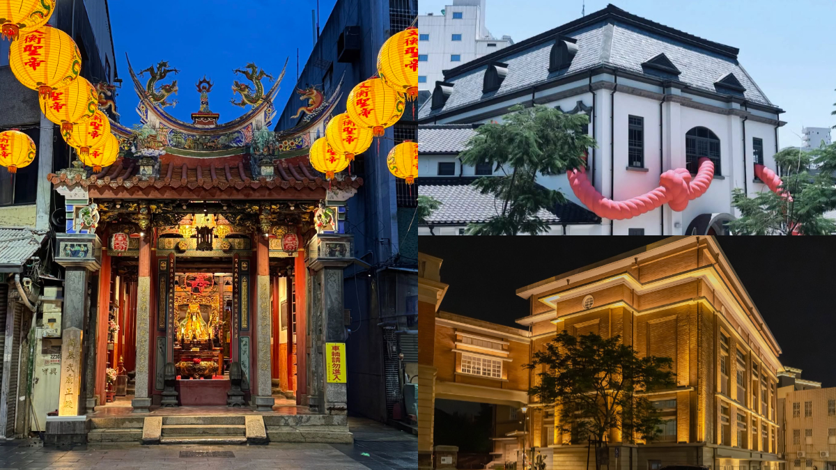 台南夜景升級！點亮８處古蹟，七夕出現「巨型紅線」、月老廟互動裝置必玩