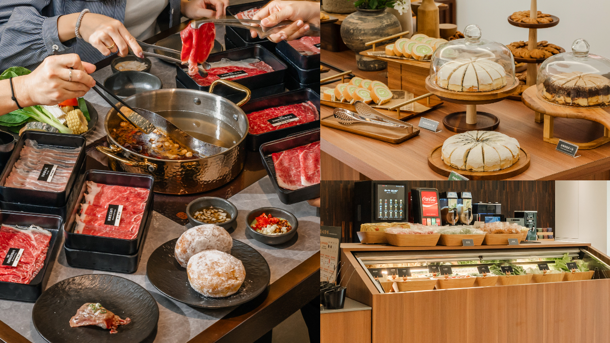 路易莎第１間「火鍋吃到飽」！520元爽嗑現切肉品、百款自助吧、甜點咖啡