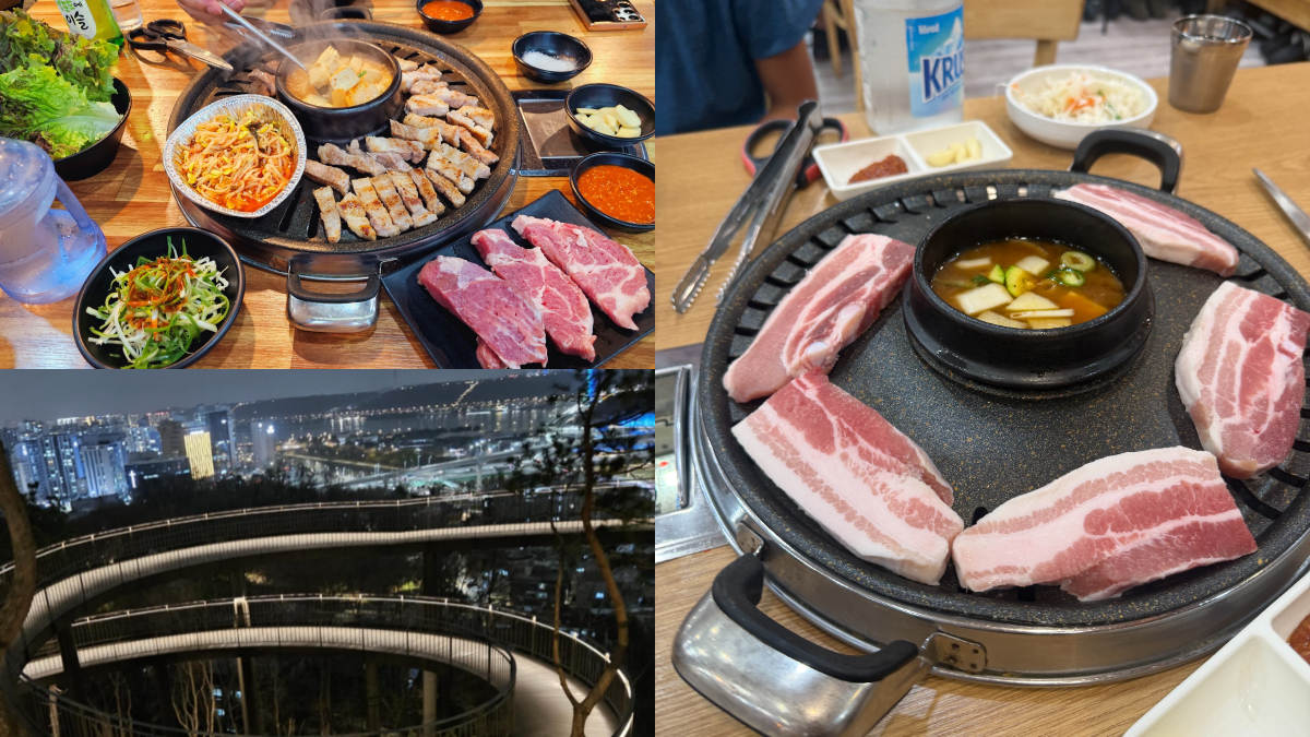 韓國人氣燒肉吃到飽推薦！免400元無限吃豬五花、泡菜，順遊最新夜景秘境