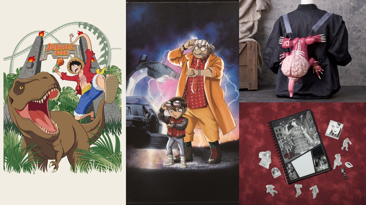 日本環球影城25週年聯名！魯夫、柯南展開特別合作，惡靈古堡爆米花桶必收