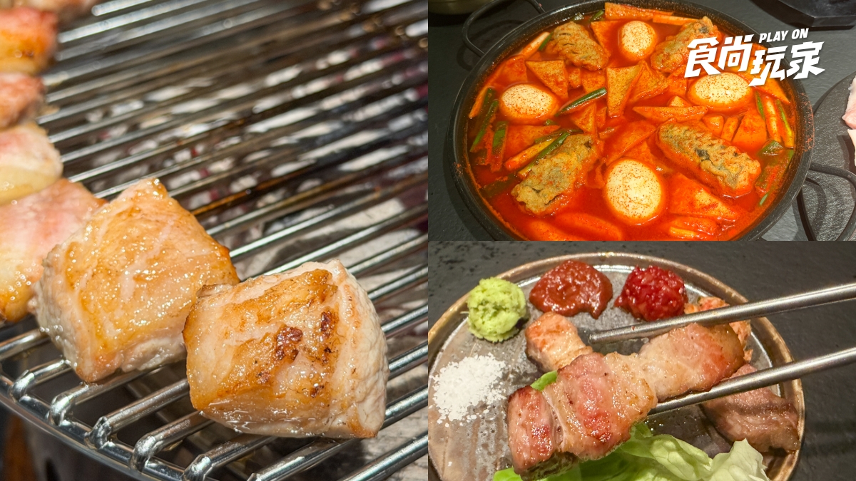 韓國人氣燒肉「囕盈豚」插旗台北大巨蛋！推薦菜色開箱，低消600元、專人代烤