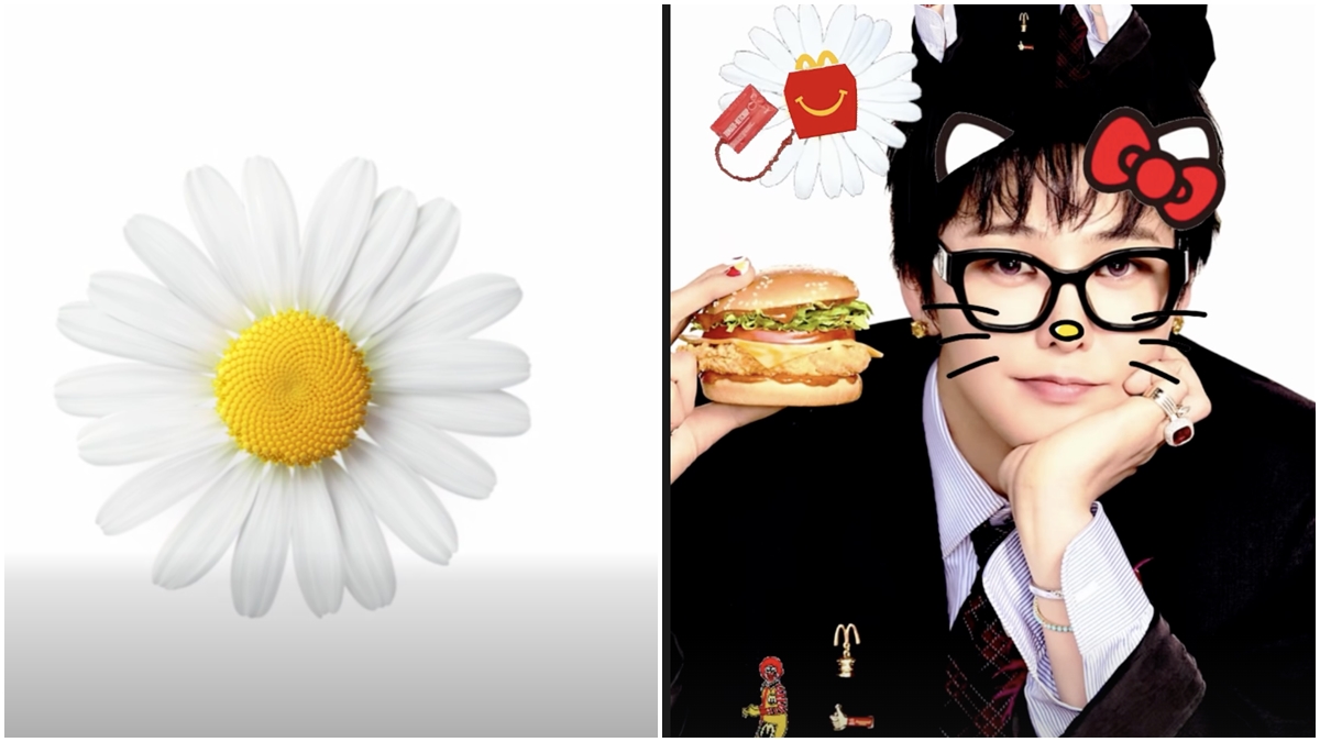 排隊也要搶！GD × 麥當勞世紀聯名9/21公布，韓式辣醬奶油漢堡、 小雛菊周邊必收